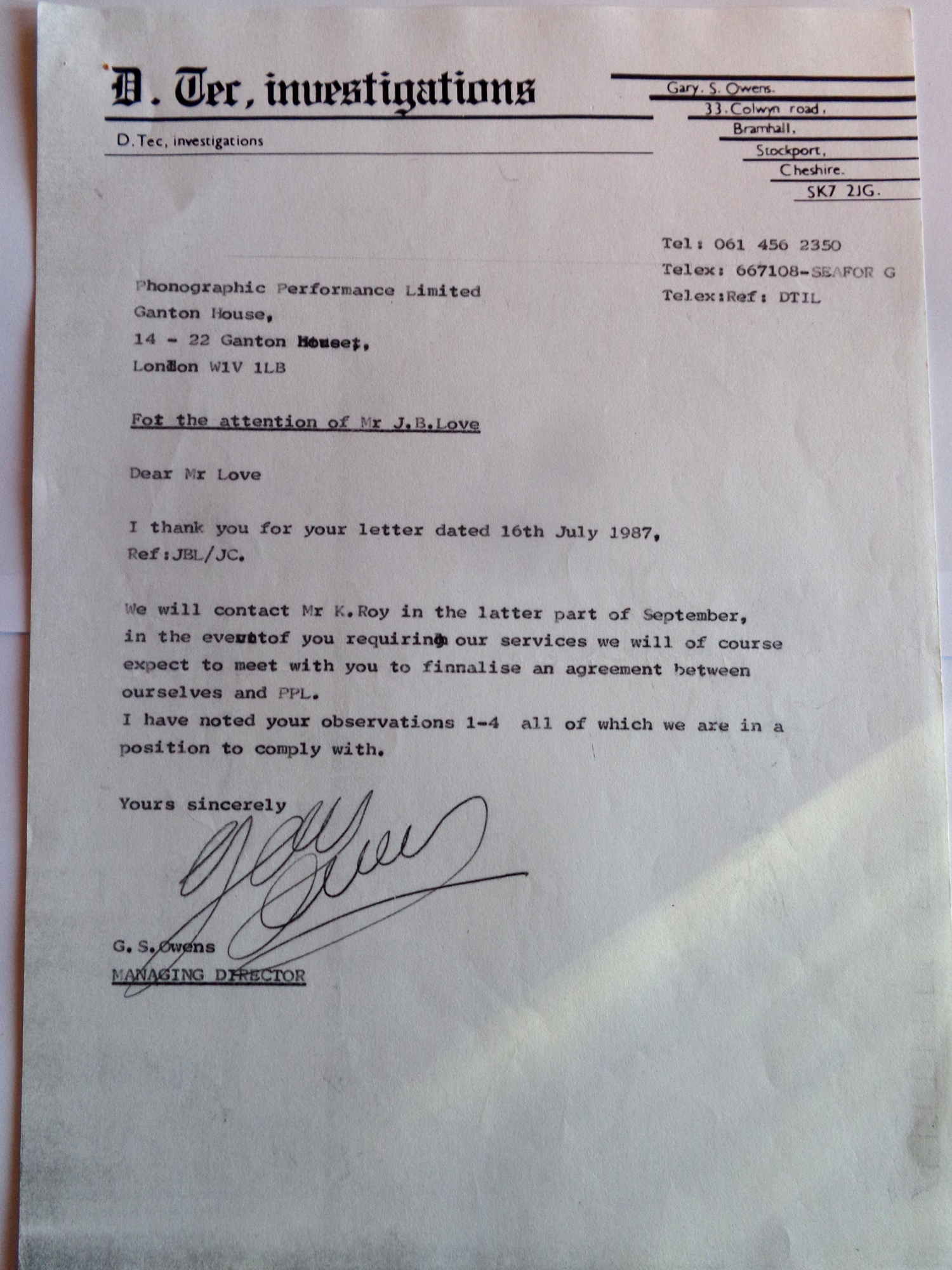 13 UK - The Gary Owens Story