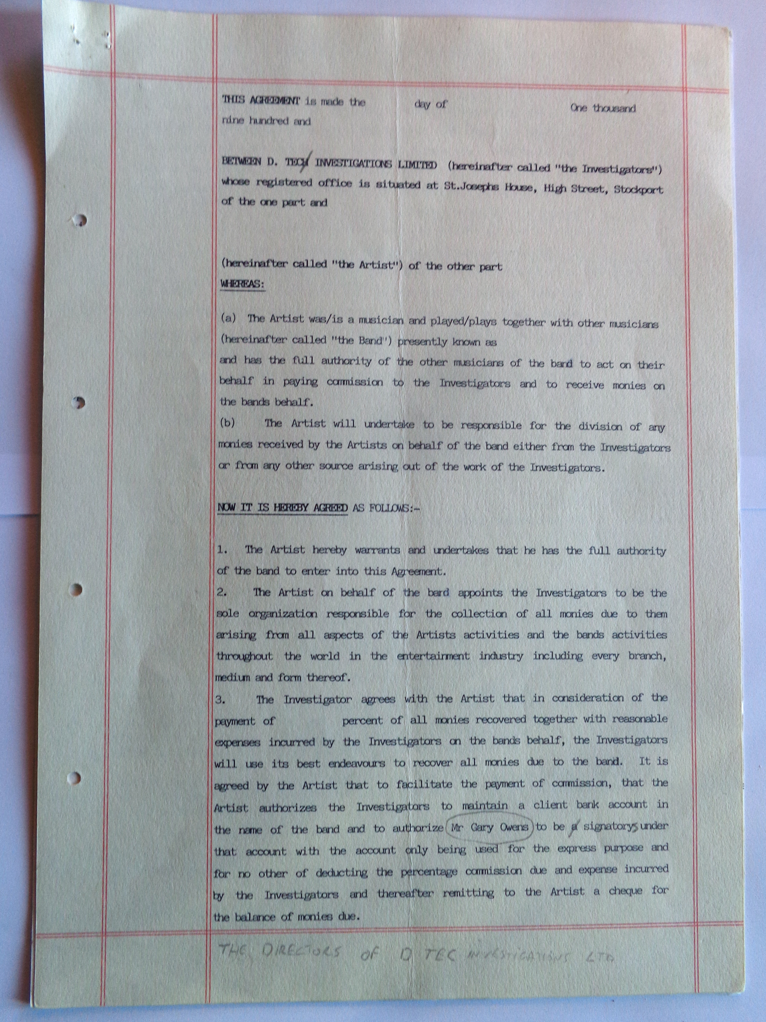 5 UK - The Gary Owens Story