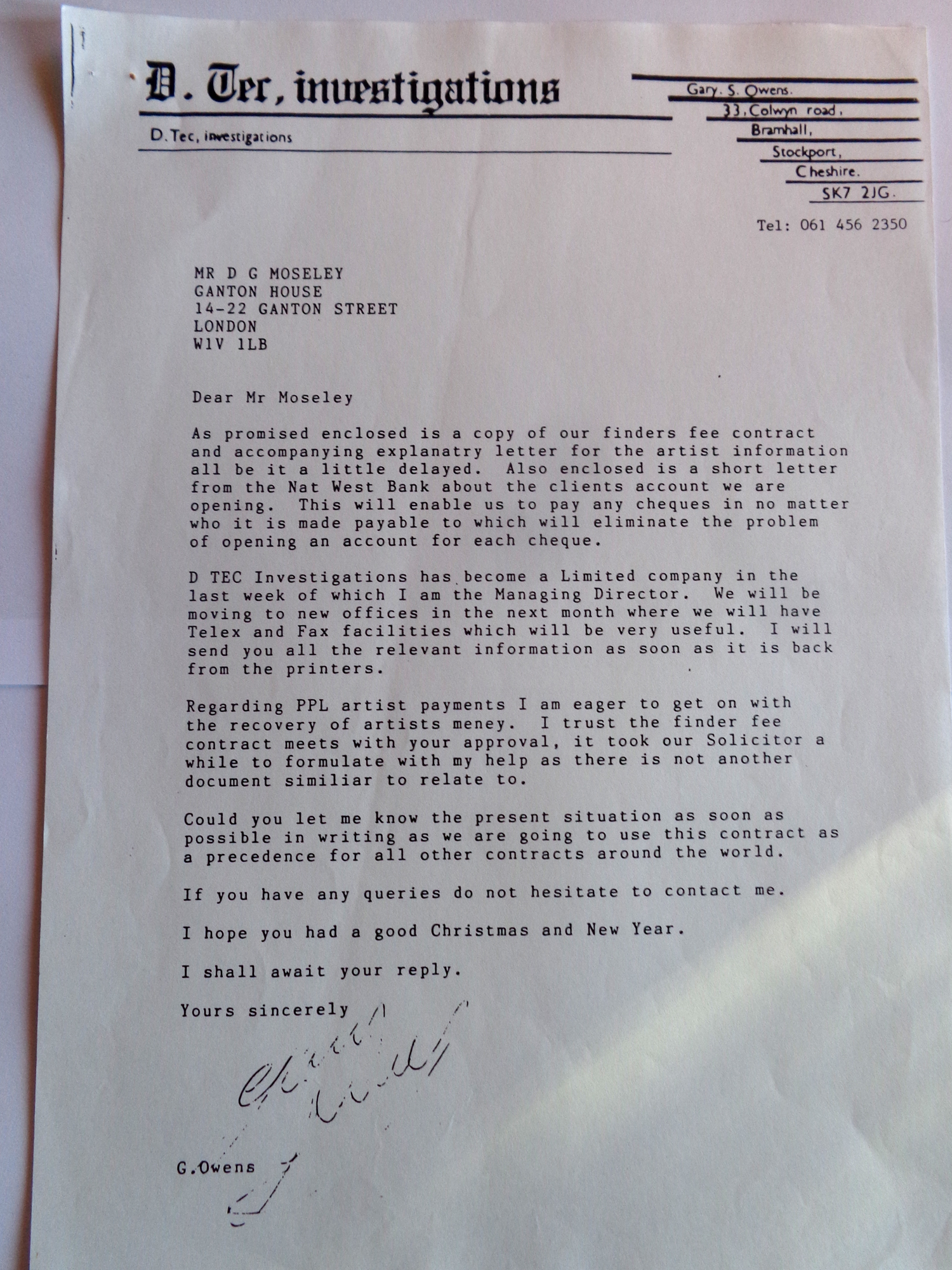 7 UK - The Gary Owens Story