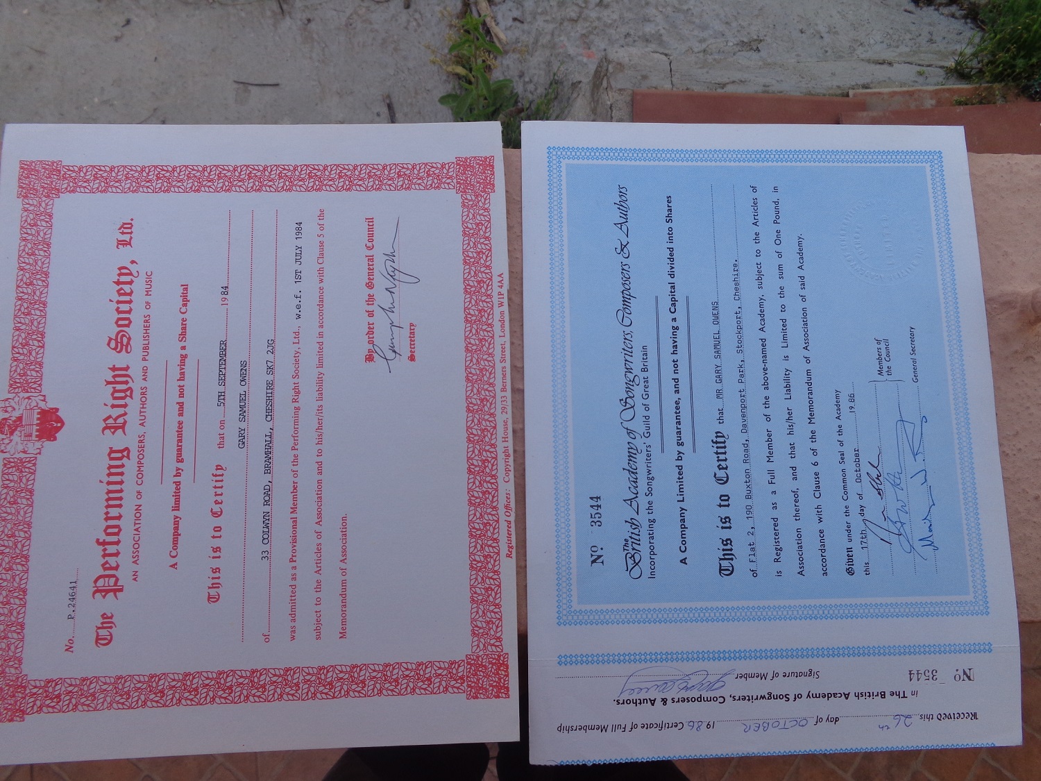 84-basca-and-prs-certs - The Gary Owens Story Mason Gang Stalking, Targeted Individual, Freemason Gangstalking, Voice To skull, V2K, Mind Control